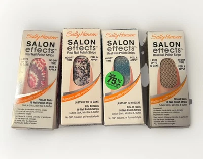 Tiras de esmalte de uñas reales Sally Hansen efectos salón nuevas Foto 1 de 2