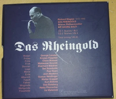 CD - Wagner: Der Ring des Nibelungen (Gesamtaufnahme) -Sir Georg Solti 14 CD Box - Bild 1 von 4