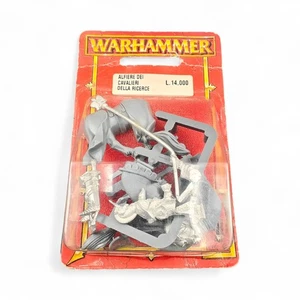 Questing Knight Standard Bearer Sealed Warhammer Bretonnia Metal 5th Ed 1997 - Picture 1 of 8