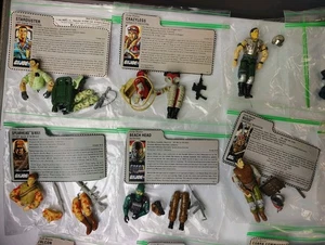 De colección. Lote Gi Joe Años 80 3.75 + Accesorios y Tarjeteros ARAH Hasbro G.I. Joe G I Joe *Leer - Imagen 1 de 16