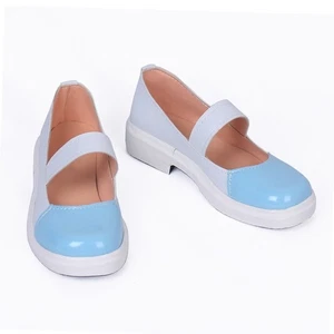 EN STOCK Zapatos Escolares Sayori Natsuki Yuri Niñas Blanco Azul Juegos con disfraces S008 - Imagen 1 de 5