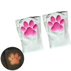 Cosplay 3D Pad Socks Silicone Non Slip Kitten Pad Over The Knee Stocking