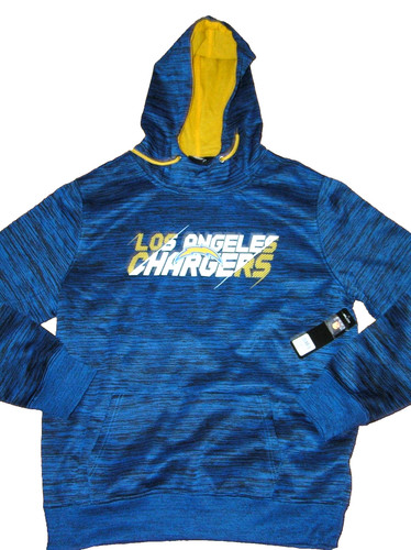 VETEMENTS Felpa con cappuccio Los Angeles Chargers NFL Team Apparel nuova con etichetta Large