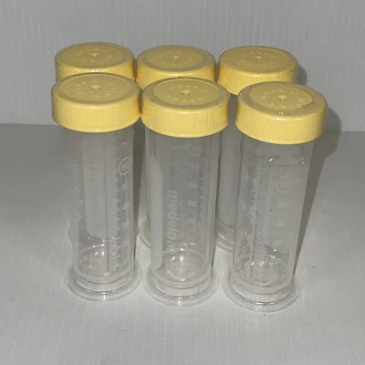 Lote de 6 biberones de almacenamiento de leche materna Medela 2,5 oz 80 ml sellados Foto 1 de 4