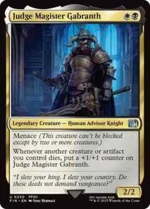 ** Judge Magister Gabranth ** EDH Commander Deck ** MTG - Picture 1 of 13