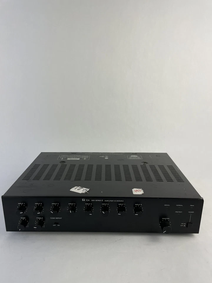 TOA M-900MK2 900 Series II 30W 8-Channel  Mixer Amplifier - Untested - Image 1 of 4