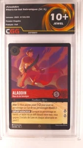 Aladdin Hors-la-loi héroique (V.1) CGG 10+ Jewel FR LORCANA 104/204 23730077 - Picture 1 of 3