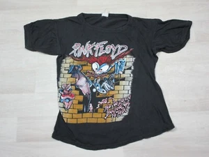 Vintage 1970's Pink Floyd Concert T Shirt (S) Parking Lot Single Stitch Bootleg - Picture 1 of 11