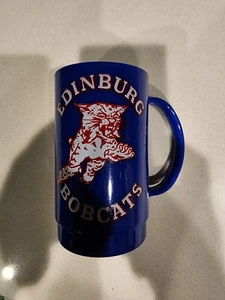 vintage 80s edinburg bobcats mugvintage 80s edinburg bobcats mug - Picture 1 of 7