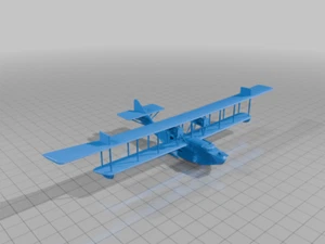 Escala N/1:144 Resina British Felixstowe F2A hidroavión (temprano) - Imagen 1 de 1
