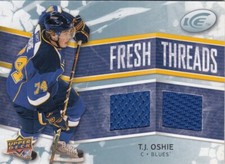 2008-09 Upper Deck Ice Fresh Threads Jersey #FT-TO - T.J. OSHIE