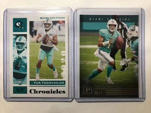 2020 Lot Chronicles And Panini TUA TAGOVAILOA RC Miami Dolphins Rookie - Picture 1 of 2