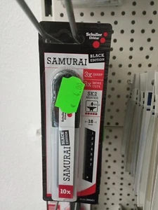 10 Ersatzklingen Schuller SAMURAI 18 mm Black Edition für Cuttermesser - Bild 1 von 1