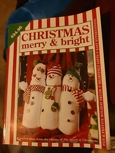 Leisure Arts: CHRISTMAS MERRY & BRIGHT #15921 Softcover - Geschenke, Deko, Vintage - Bild 1 von 4