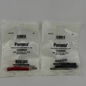 Pomona Electronics 122505A & 122506A Retractable Banana Plug Set - Picture 1 of 3
