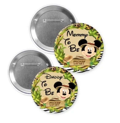 Mickey Safari/Mickey y amigos animales de la selva/Botones de alfileres/Botones de alfileres Foto 1 de 4