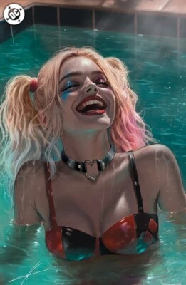 Gnort's Illustrated #1 Carla Cohen Harley Quinn Megacon DC Swimsuit NEW - Image 1 of 2