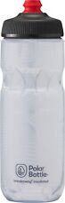 Breakaway Bolt Insulated Water Bottle White/Silver 20 oz Polar Bottle INB20OZ14