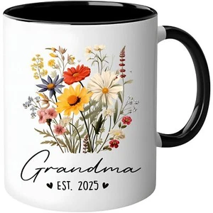 First Time Grandma Est 2025 Gifts, You're Going To Be Grandma, Mom Promoted T... - Picture 1 of 7
