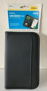 New Office Max Graphing Calculator Case Holder Holds all Major Calculators, Blk - Picture 1 of 19
