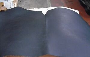 8/9 oz Black Veg Tan Water Buffalo Dbl. Butt Belt Strap Collar Leather-21-23 ft