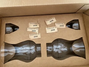 ⭐️Principessa Casa Heritage Cristallo Inciso Uragano Portacandele #428⭐️ - Foto 1 di 24