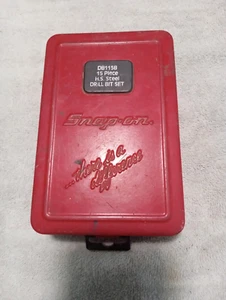 Snap On Drill Case #DB115B 8 Snap on Drill Bits - Bild 1 von 6