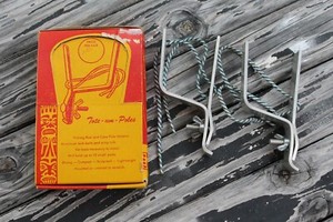 Vintage Drip Rail Fishing rod pole holder carrier rack roof mount