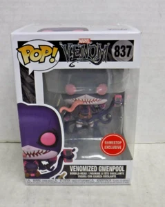 Funko Pop! Figura exclusiva Venomized Gwenpool Marvel #837 011024AST4 - Imagen 1 de 3