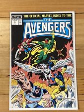 THE OFFICIAL MARVEL INDEX TO THE AVENGERS (1987) #3 (VF), BAGGED AND BOARDED
