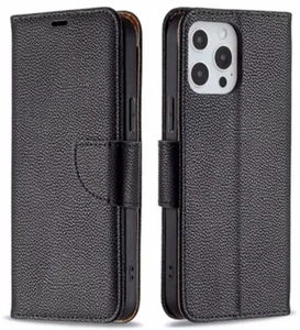 Flip Leather Phone Case for iPhone 14 11 7 8 13 12 Magnetic Wallet Cover Stand - Picture 1 of 5