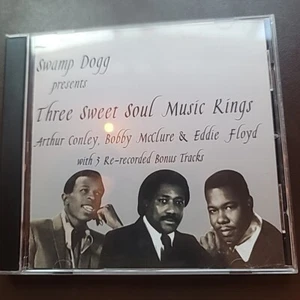 Arthur Conley Bobby McClure Eddie Floyd Swamp Dogg Presents Three Sweet Soul Cd - Picture 1 of 4