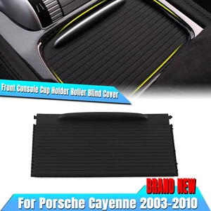 Cubierta persiana enrollable portavasos consola central para Porsche Cayenne 2003-2010 2006 - Imagen 1 de 12
