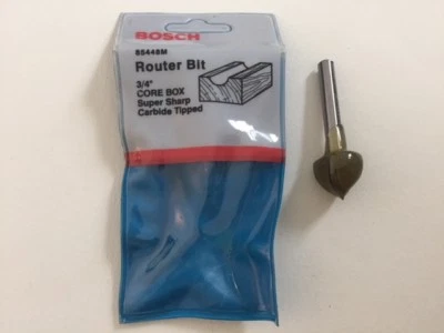 Bosch 85448M 3/8 In. x 3/4 In. Carbide Tipped Core Box Bit-  USA Made - Image 1 of 2