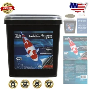 Floating Pellets for Pond Fish – Boost Growth & Color in Koi & Goldfish, 4.4 Lbs - Picture 1 of 6