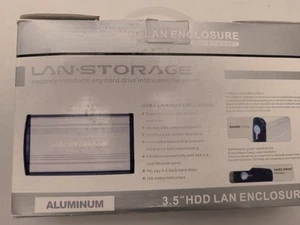 Lan-storage 3.5" HDD Lan Enclosure - Afbeelding 1 van 4