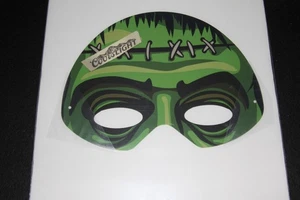 VTG COORS LIGHT PREMIUM FRANKENSTEIN HALLOWEEN PAPER MASK MINT CUSTOM DISPLAY - Picture 1 of 1