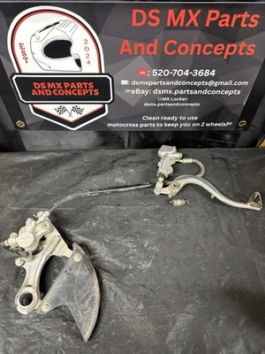 2013–2016 Kawasaki KX250F OEM Rear Brake Assembly – Caliper Master Cylinder Hose - Image 1 of 4