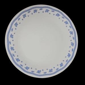 Corning Corelle Morning Blue flower dinner plate 10.25' Vintage - Picture 1 of 3