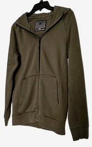 Jordan Craig Legacy Edition Hoodie Mens Size S olive green Streetwear full zip - Picture 1 of 12