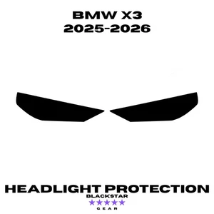 Fits BMW X3 2025-2026 Paint Protection Headlight PPF Pre-Cut Kit 3M - Picture 1 of 5