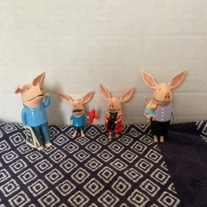 Olivia das Schwein Konvolut 4 Figuren 3 bis 4" von Spin Master 2010 - Bild 1 von 2