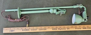 14 NOS Vintage Fostoria Articulating Industrial Machine Light Lamp #55 MM 178 - Picture 1 of 13