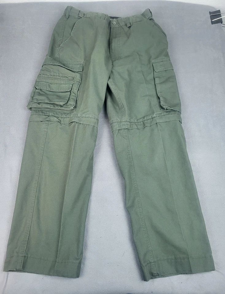 Boy Scouts Of America Pants Mens 32 Green Convertible Uniform Trousers Cargo - Image 1 of 4