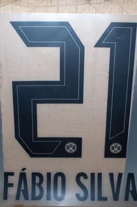 BVB FABIO SILVA-Spielerflock für Erwachsenen-Trikot  25/26 Dortmund Neu,Lizenz - Bild 1 von 1
