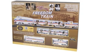 Bachmann HO Scale Norman Rockwell Freedom Train Set 00767 - Picture 1 of 2