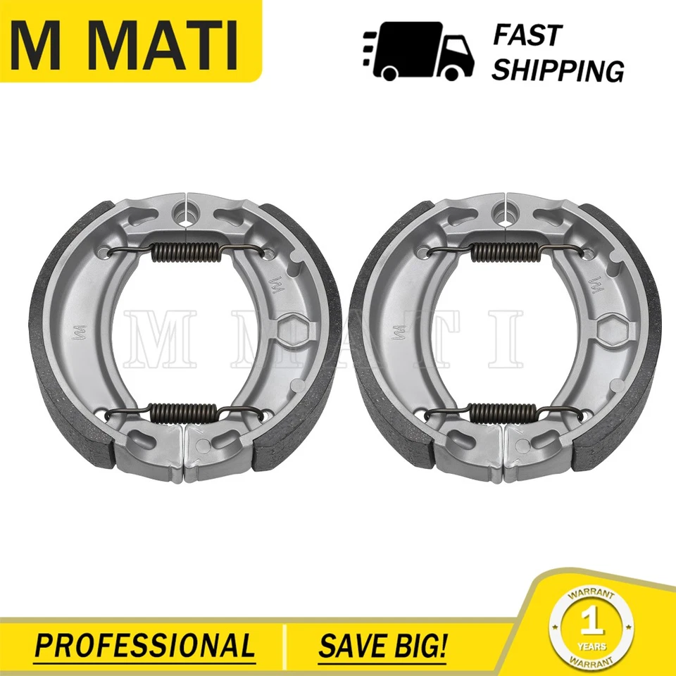2 x kit de sapatas de freio para Yamaha MJ2 MG1 MX80 MX100 U5 U7E YG1 YG5 YJ2 YL1 YL2 L5T - Imagem 1 de 4