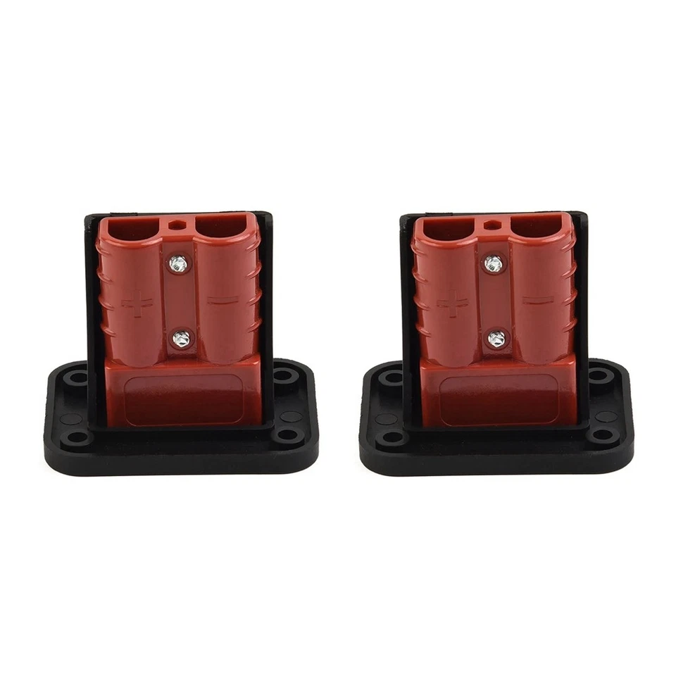 2Pc 50A for  Plug Connector Flush Mount Bracket Panel Cover for Caravan1278 - Image 1 of 4