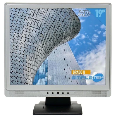 Aoc Lm965 Monitor 19" Quadrat 4:3 5:4 Vga Audio Lautsprecher Dvr Pos Sc Überholt - Bild 1 von 4