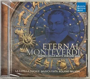 Vespro Della Beata Vergine 1650 - La Capella Ducale Eternal Monteverdi (CD) New - Foto 1 di 2